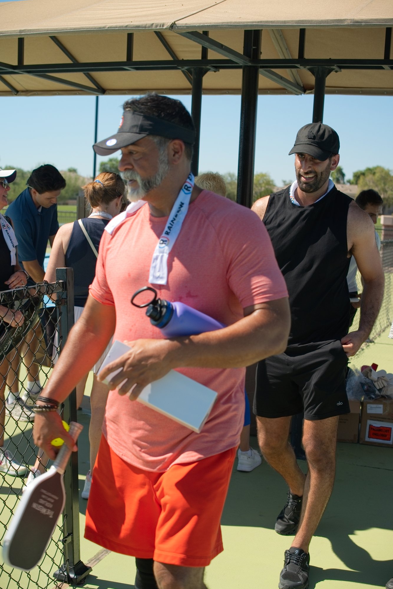 Rainbow - Pickleball DSC05954