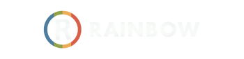 Rainbow Logo (White)